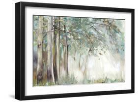 Silver Leaves-Allison Pearce-Framed Art Print