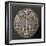 Silver Miliare of Emperor Basil I, Depicting Cross, Recto, Byzantine Coins, 9th Century-null-Framed Giclee Print