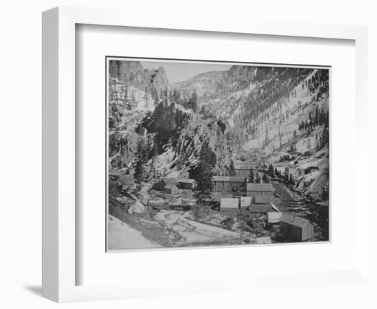 Silver Miners Camp, Nevada-null-Framed Art Print