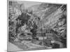 Silver Miners Camp, Nevada-null-Mounted Art Print