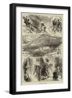 Silver Mining in Colorado-null-Framed Premium Giclee Print
