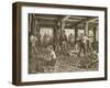 Silver Mining in Nevada, C.1870, from 'American Pictures', Published by the Religious Tract…-null-Framed Giclee Print