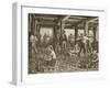 Silver Mining in Nevada, C.1870, from 'American Pictures', Published by the Religious Tract…-null-Framed Giclee Print