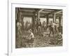 Silver Mining in Nevada, C.1870, from 'American Pictures', Published by the Religious Tract…-null-Framed Giclee Print