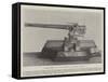 Silver Model of 4.7 Gun Presented to Captain Lambton-null-Framed Stretched Canvas