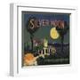 Silver Moon Brand - San Fernando, California - Citrus Crate Label-Lantern Press-Framed Art Print