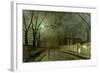 Silver Moonlight, 1880-John Atkinson Grimshaw-Framed Giclee Print