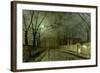 Silver Moonlight, 1880-John Atkinson Grimshaw-Framed Giclee Print