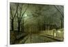 Silver Moonlight, 1880-John Atkinson Grimshaw-Framed Giclee Print