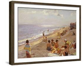 Silver Morning, Aldeburgh-Algernon Talmage-Framed Giclee Print