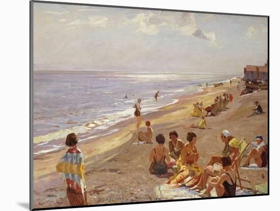 Silver Morning, Aldeburgh-Algernon Talmage-Mounted Giclee Print