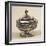 Silver Neoclassical Style Dutch Sugar Bowl with Cover and Lock-Jacob Isaaksz Ruisdael-Framed Giclee Print