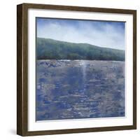 Silver Ocean I-Jason Jarava-Framed Giclee Print