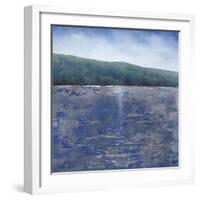 Silver Ocean I-Jason Jarava-Framed Giclee Print