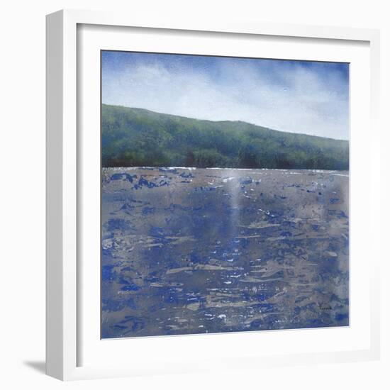 Silver Ocean I-Jason Jarava-Framed Giclee Print