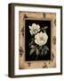 Silver Peony-Regina-Andrew Design-Framed Art Print