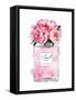 Silver Perfume & Flowers II-Amanda Greenwood-Framed Stretched Canvas