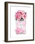 Silver Perfume & Flowers II-Amanda Greenwood-Framed Art Print