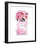 Silver Perfume & Flowers II-Amanda Greenwood-Framed Art Print