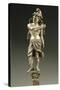 Silver-Plated Tin, Female Figure-Shaped Knife Handle-Eugenio Bosa-Stretched Canvas