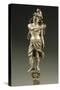 Silver-Plated Tin, Female Figure-Shaped Knife Handle-Eugenio Bosa-Stretched Canvas