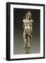 Silver-Plated Tin, Female Figure-Shaped Knife Handle-Eugenio Bosa-Framed Giclee Print