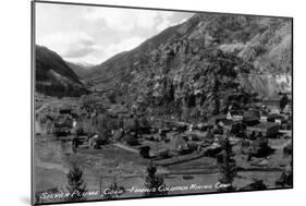 Silver Plume, Colorado - Famous Mining Camp-Lantern Press-Mounted Art Print