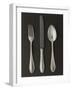 Silver Presentation Cutlery Spoon, Knife and Fork-null-Framed Giclee Print