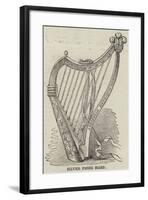 Silver Prize Harp-null-Framed Giclee Print