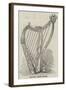 Silver Prize Harp-null-Framed Giclee Print