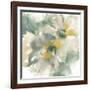 Silver Quince I on White-Chris Paschke-Framed Art Print