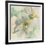 Silver Quince I Teal-Chris Paschke-Framed Art Print