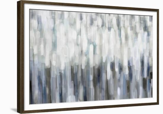 Silver Rain-Karen Lorena Parker-Framed Giclee Print