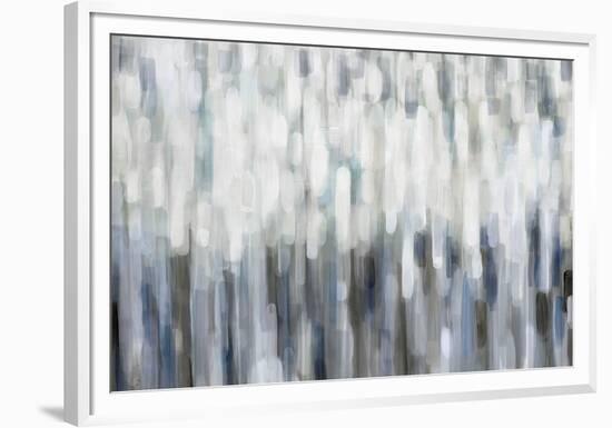 Silver Rain-Karen Lorena Parker-Framed Giclee Print