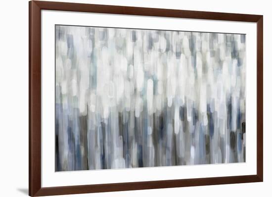 Silver Rain-Karen Lorena Parker-Framed Giclee Print