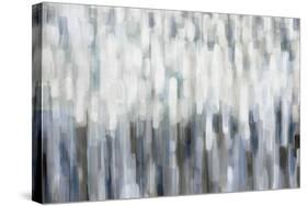 Silver Rain-Karen Lorena Parker-Stretched Canvas