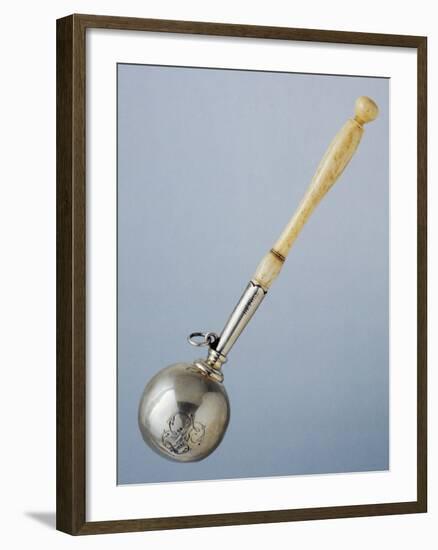 Silver Rattle. France, Mid-19th Century-null-Framed Giclee Print