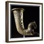 Silver Rhyton Protome in Shape of Galloping Horse and with Decoration on Neck-null-Framed Giclee Print