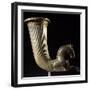 Silver Rhyton Protome in Shape of Galloping Horse and with Decoration on Neck-null-Framed Giclee Print