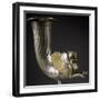 Silver Rhyton Protome in Shape of Winged Sphinx and with Decoration on Neck-null-Framed Giclee Print