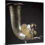 Silver Rhyton Protome in Shape of Winged Sphinx and with Decoration on Neck-null-Mounted Giclee Print