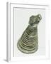 Silver Rhyton Silver in Shape of Ox-Head, from Qasr-I Shirin, Iran-null-Framed Giclee Print