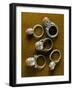 Silver Rings Inset with Coral, South Yemen, 18th-19th Century-null-Framed Giclee Print