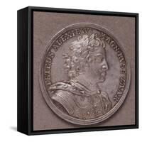 Silver Ruble, 1714-null-Framed Stretched Canvas