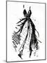 Silver Runway Dress-OnRei-Mounted Art Print