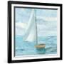 Silver Sail Bright-Albena Hristova-Framed Art Print