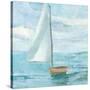 Silver Sail Bright-Albena Hristova-Stretched Canvas