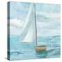 Silver Sail Bright-Albena Hristova-Stretched Canvas