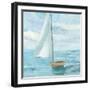 Silver Sail Bright-Albena Hristova-Framed Art Print