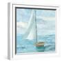 Silver Sail Bright-Albena Hristova-Framed Art Print